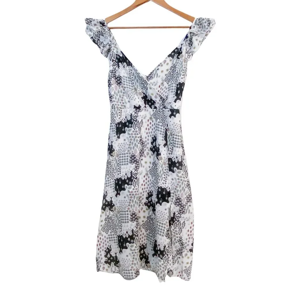 Modcloth Jessy B Patchwork Floral Dress - Picture 2 of 6